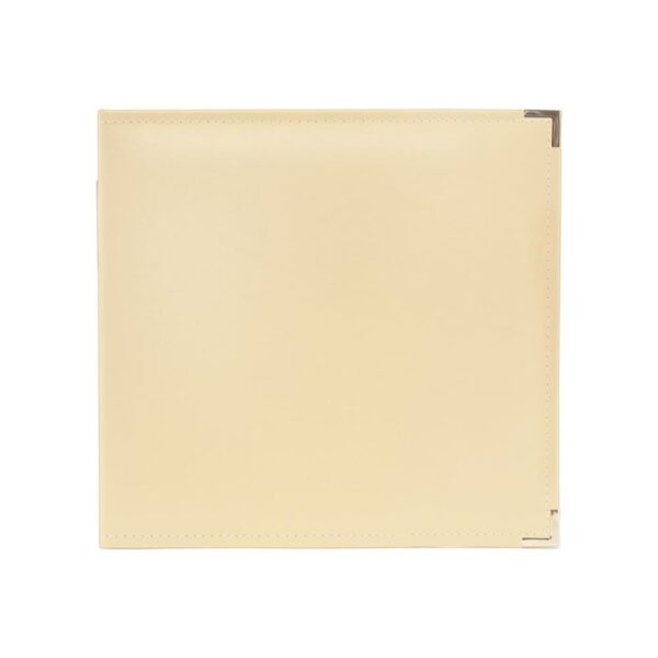 WeR Classic Leather 3Ring 12x12 Album - Vanilla