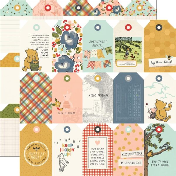 Simple Stories Classic Pooh - Collection Kit 12x12" - Image 2