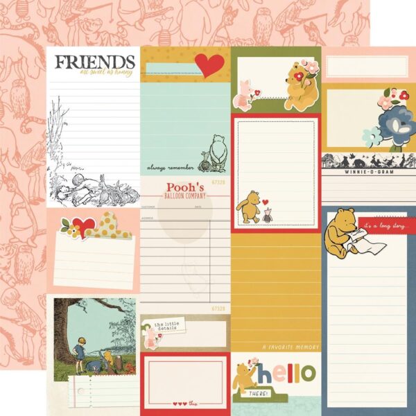 Simple Stories Classic Pooh - Collection Kit 12x12" - Image 4