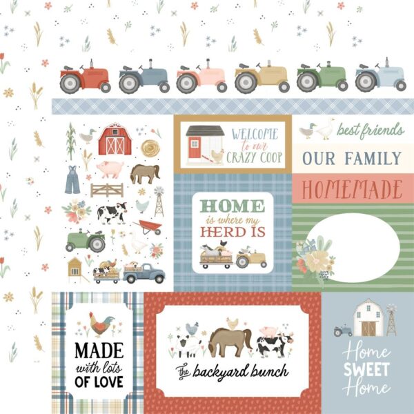 Carta Bella - On The Farm - Collection Kit 12X12" - Image 2