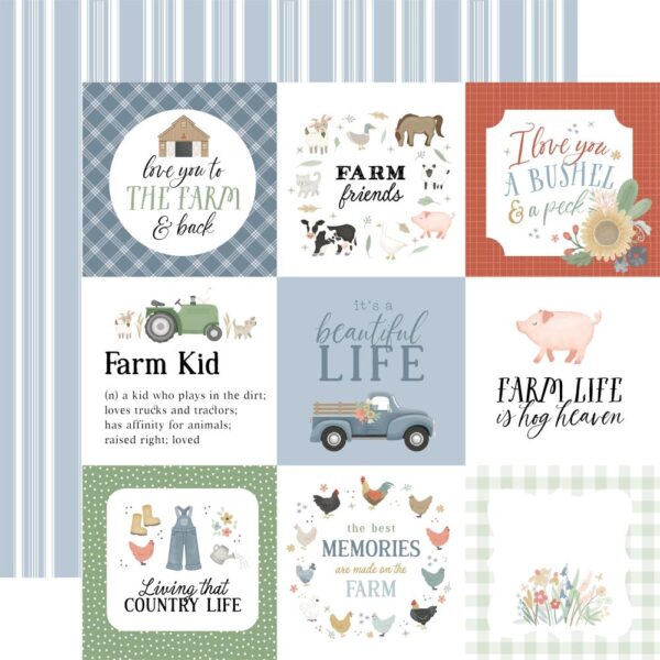 Carta Bella - On The Farm - Collection Kit 12X12" - Image 6