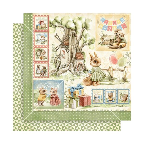 Graphic 45 - Hip Hip Hooray - Collection Pack 12x12" - Image 4