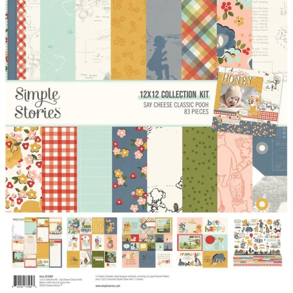 Simple Stories Classic Pooh - Collection Kit 12x12"