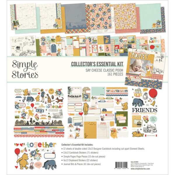 Simple Stories Classic Pooh - Collector's Essential Kit