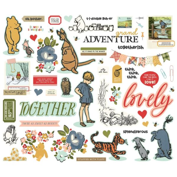 Simple Stories Classic Pooh - Bits & Pieces - Image 2