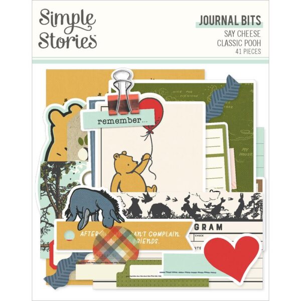 Simple Stories Classic Pooh - Journal Bits