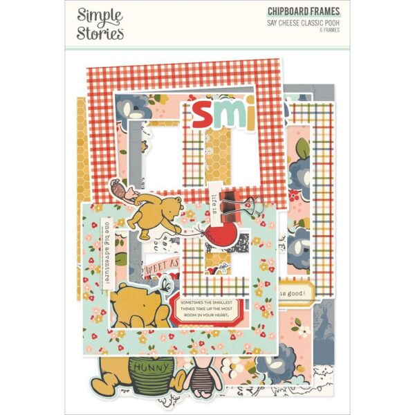 Simple Stories Classic Pooh - Chipboard Frames