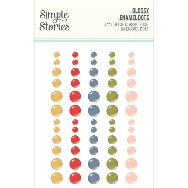 Simple Stories Classic Pooh - Enamel Dots