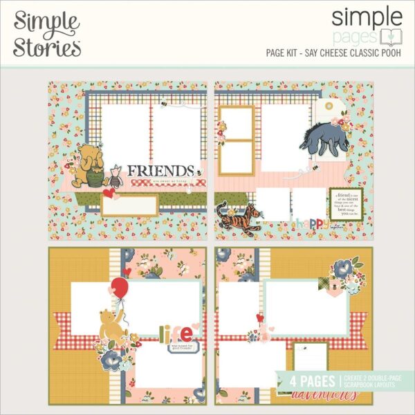 Simple Stories Classic Pooh - Page Kit