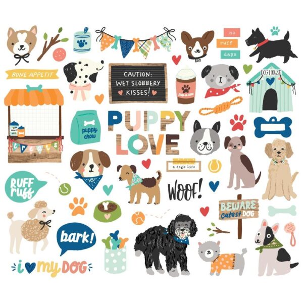 Simple Stories - Fur Baby, DOG - Bits & Pieces - Image 2