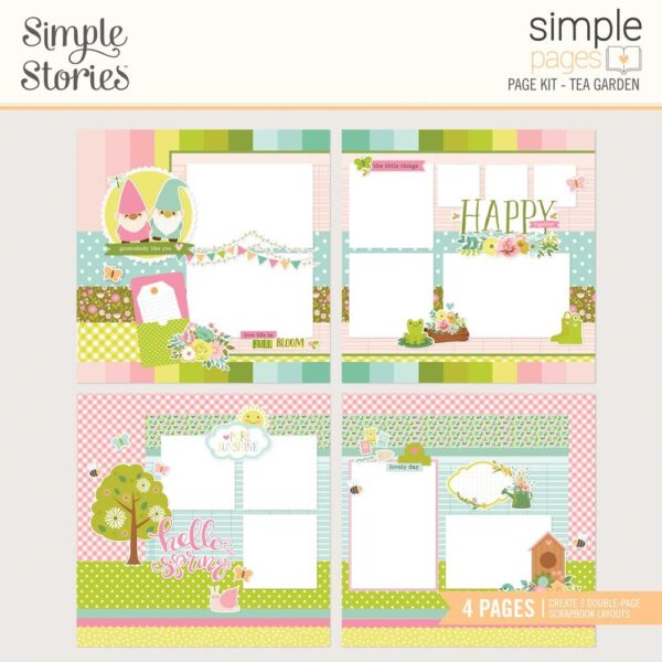 Simple Stories - Tea Garden - Page Kit