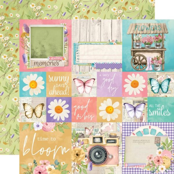 Simple Stories - Vintage Flower Shoppe - Collection Kit 12x12" - Image 7