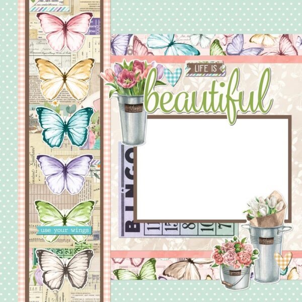 Simple Stories - Vintage Flower Shoppe - Page Kit - Image 4