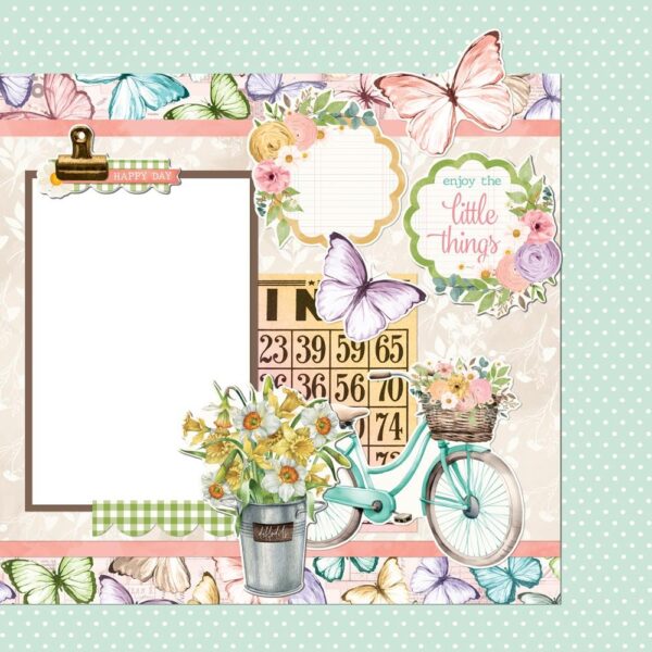 Simple Stories - Vintage Flower Shoppe - Page Kit - Image 5