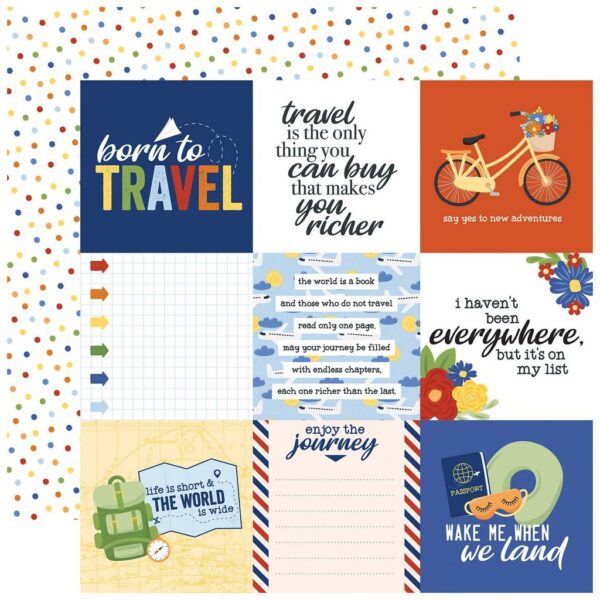 Echo Park - Born To Travel - Collection Kit 12x12" - Image 2