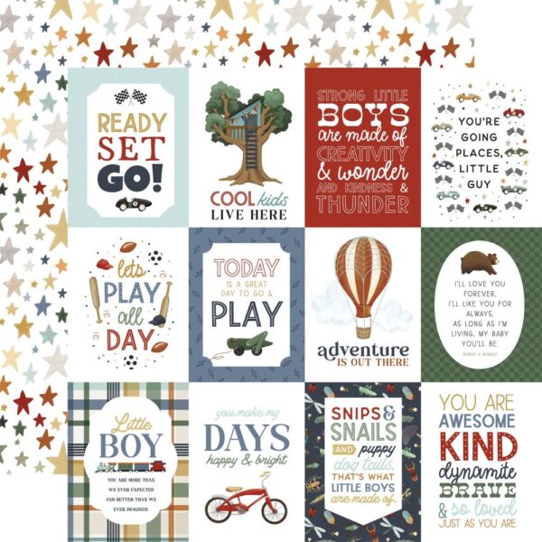 Carta Bella - That's My BOY - Collection Kit 12X12" - Image 2