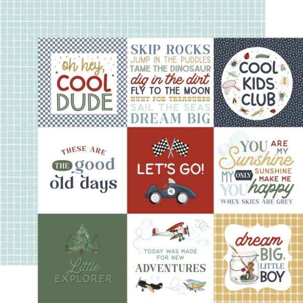 Carta Bella - That's My BOY - Collection Kit 12X12" - Image 3