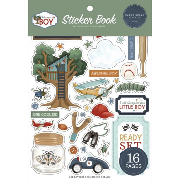 Carta Bella - That's My BOY - Sticker Book