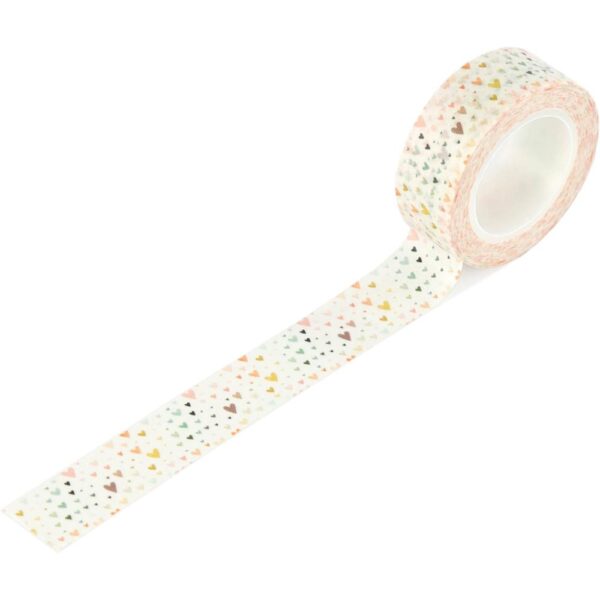 Carta Bella - That's My GIRL - Washi Tape, Fierced Loved Hearts