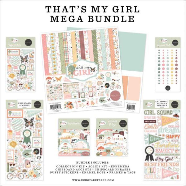 Carta Bella - That's My GIRL - Mega Bundle