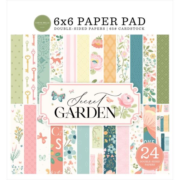 Carta Bella - Secret Garden - 6x6" Paper Pad