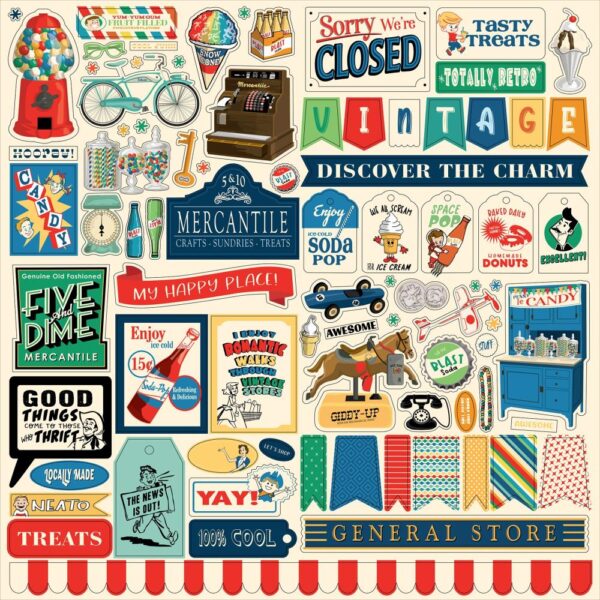 Carta Bella - Mercantile - Element Stickers