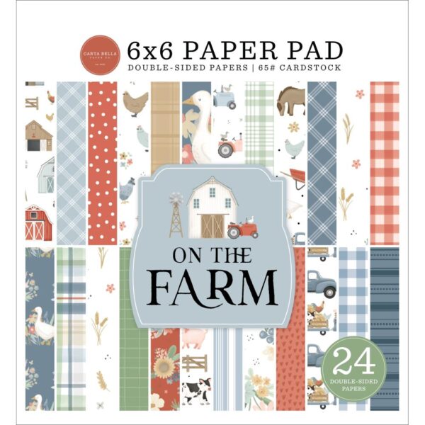 Carta Bella - On The Farm - 6x6" Paper Pad