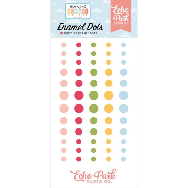 Echo Park - Have A Great Summer - Enamel Dots