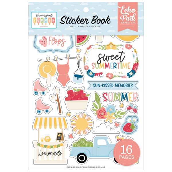 Echo Park - Have A Great Summer - Sticker Book