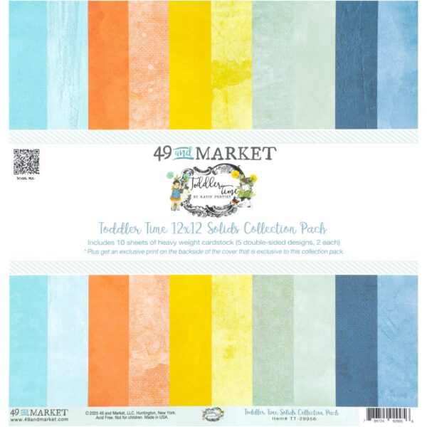 49 & Market - Toddler Time - Collection Pack 12x12", Solids