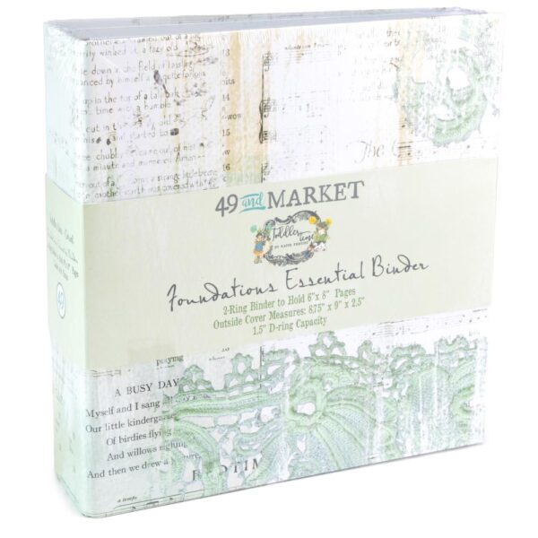 49 & Market - Toddler Time - Foundations Binder, Mint - Image 2