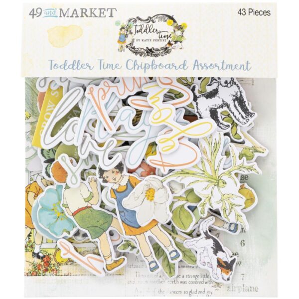 49 & Market - Toddler Time - Chipboard Set