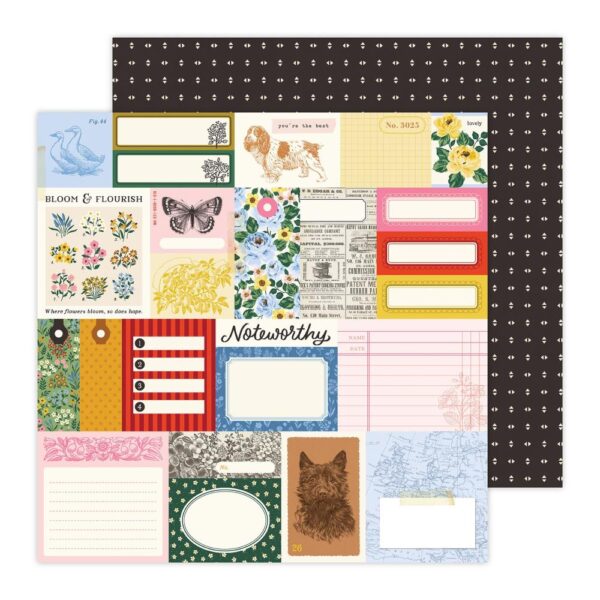 Maggie Holmes - Pretty Picnic - Cardstock Pack, 14 Sheets - Image 2