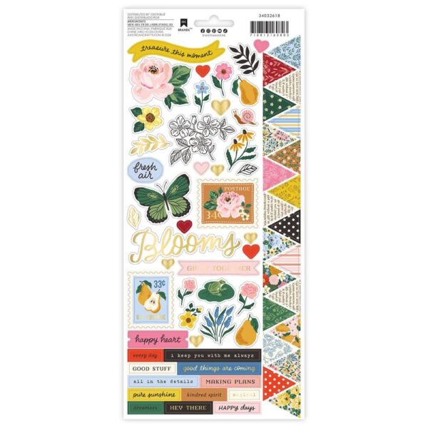 Maggie Holmes - Pretty Picnic - Cardstock Stickers - Image 2