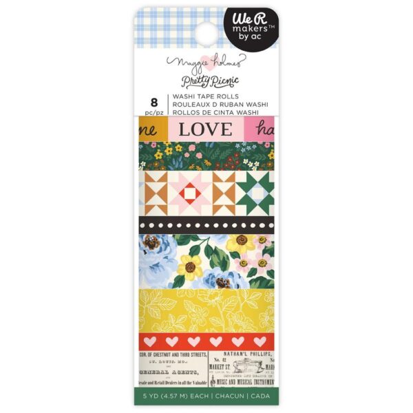 Maggie Holmes - Pretty Picnic - Washi Tape Pack