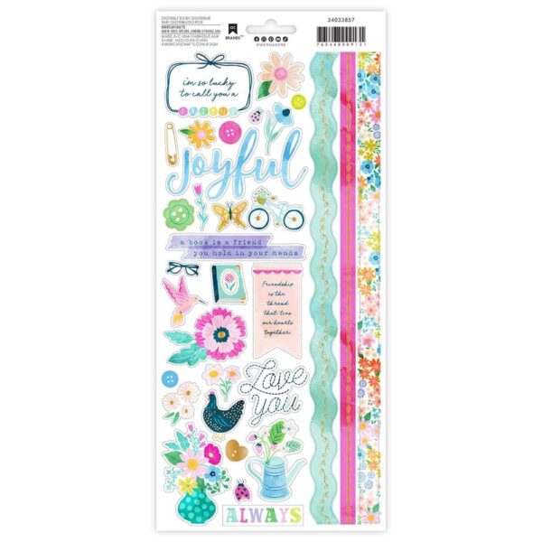 Paige Evans - Happy Haven - Cardstock Stickers - Image 2