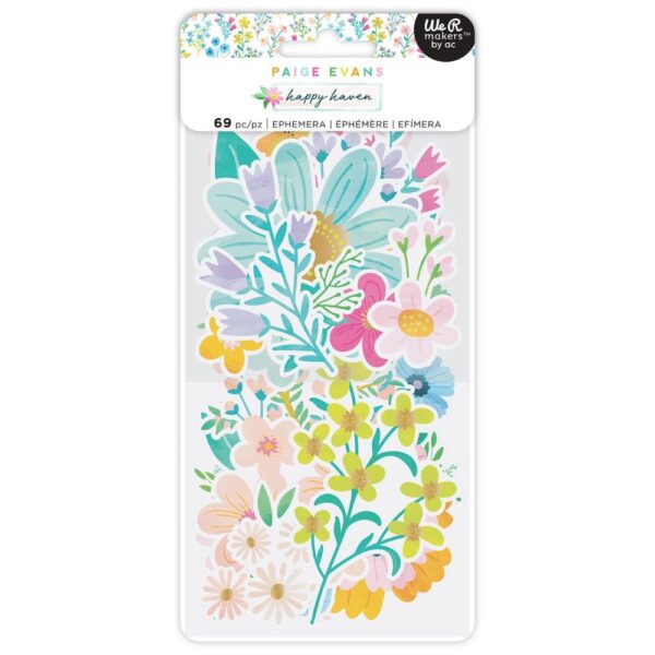 Paige Evans - Happy Haven - Ephemera Pack, Floral