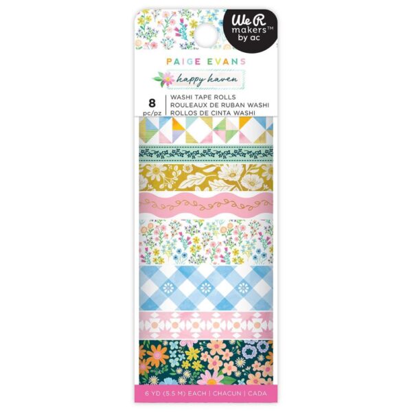 Paige Evans - Happy Haven - Washi Tape Pack