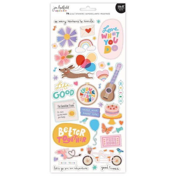 Jen Hadfield - Create Joy - Cardstock Stickers