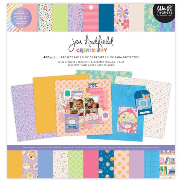 Jen Hadfield - Create Joy - Project Pad 12x12"