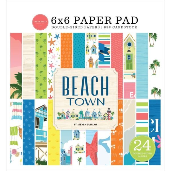 Carta Bella - Beach Town - 6x6" Paper Pad