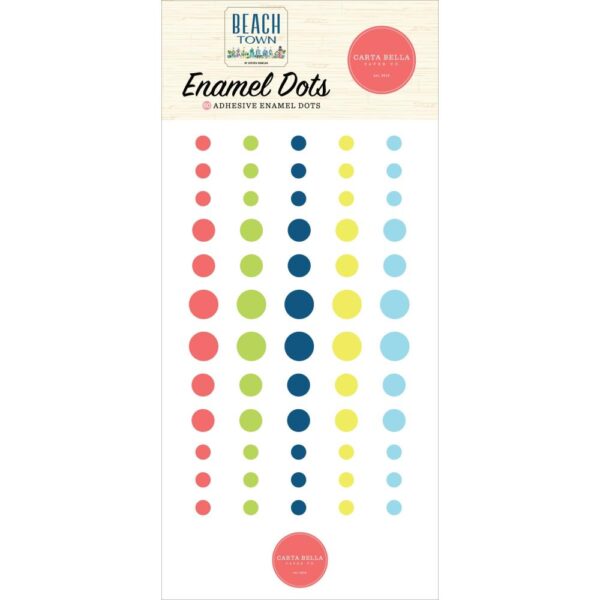 Carta Bella - Beach Town - Enamel Dots