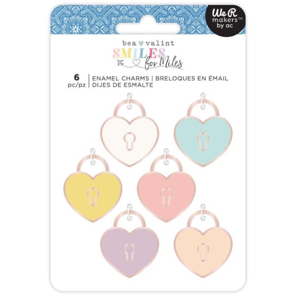 Bea Valint - Smiles For Miles - Enamel Embellishments