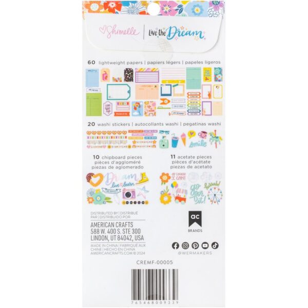 Shimelle - Live The Dream - Paperie Pack - Image 2