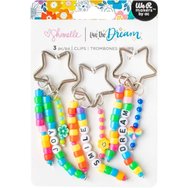 Shimelle - Live The Dream - Beaded Clips