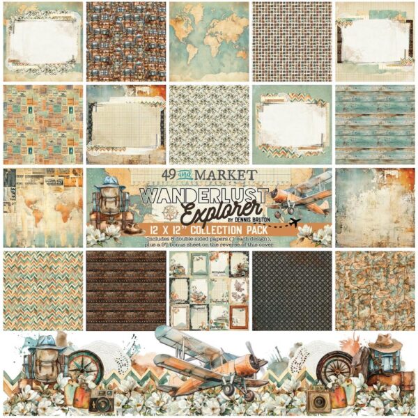 49 & Market - Wanderlust Explorer - Collection Pack 12x12"