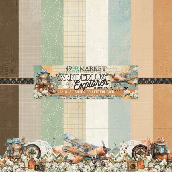 49 & Market - Wanderlust Explorer - Collection Pack 12x12", Solids