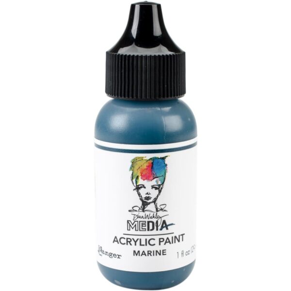 Dina Wakley - Acrylic Paint 1oz - Marine