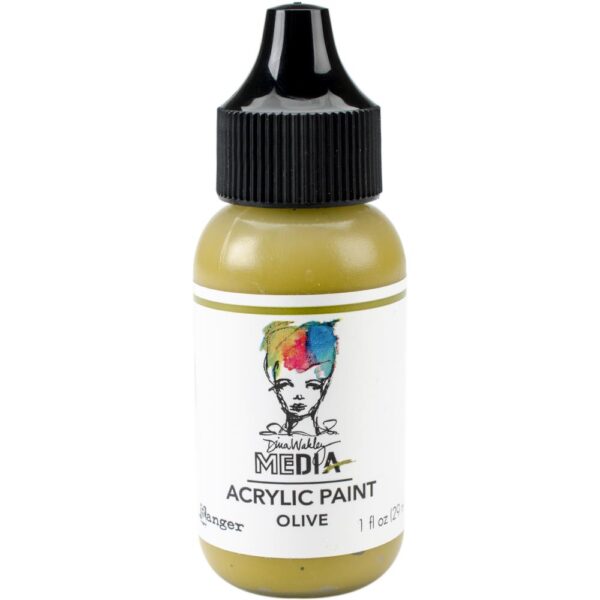 Dina Wakley - Acrylic Paint 1oz - Olive