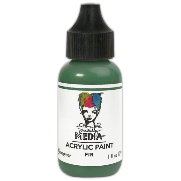 Dina Wakley - Acrylic Paint 1oz - Fir